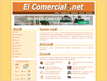 Tablet Screenshot of elcomercial.net